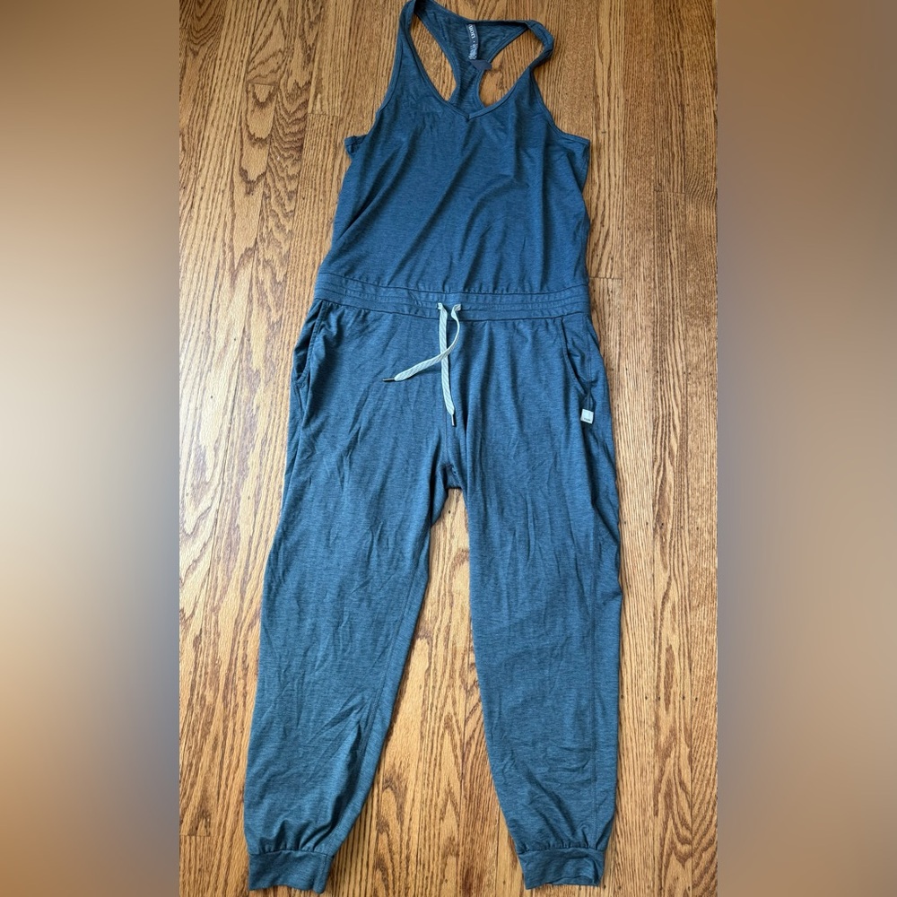 Vuori Women’s Charcoal Jumpsuit